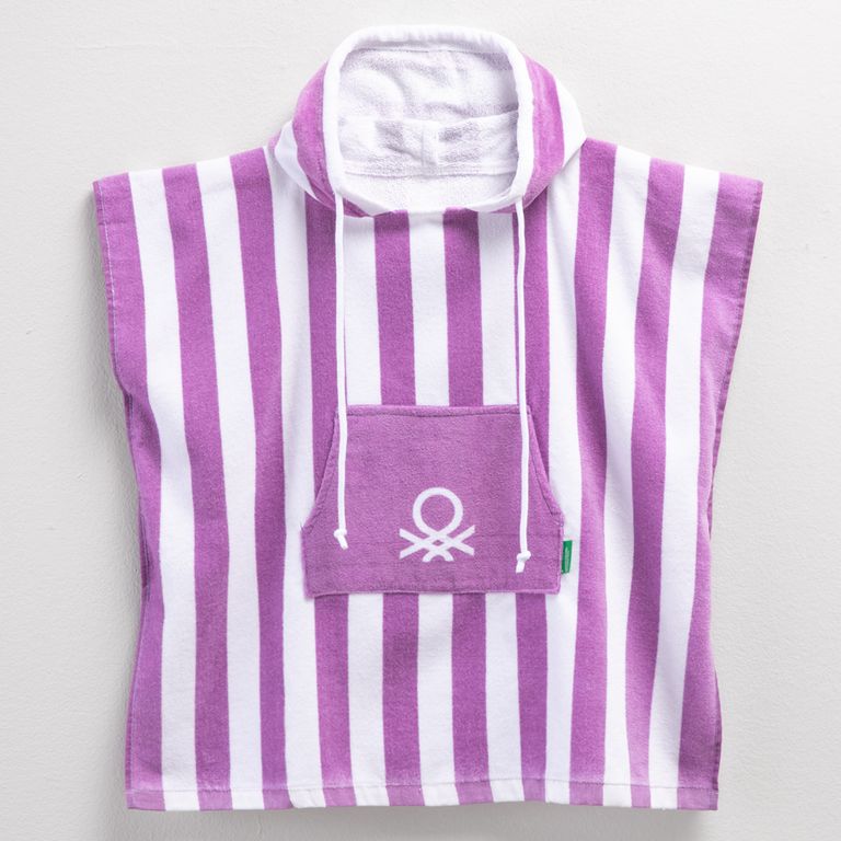 Capucha Stripe Lavanda 71X148
