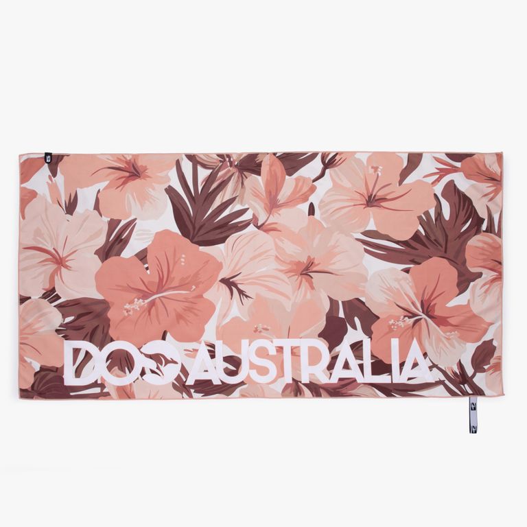 Toalla Pri Mf Flor Rosa 80X160