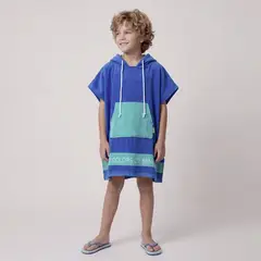 BENETTON - Toalla Capucha Infantil Dino 60x120 Cm