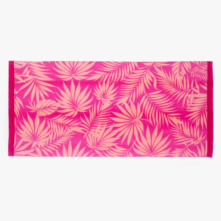 Toalla Pri Palmera Fucsia 70X150