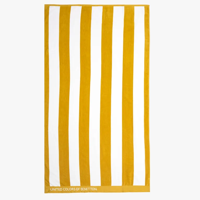 Toalla Jac Stripes Mostaza 100X180