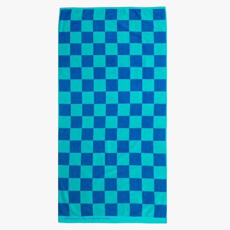Toalla Jac New Check Azul 80X160