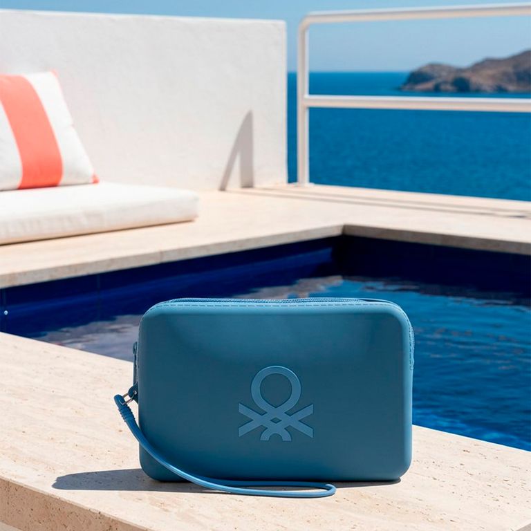 Estuche Silicona Teal 18.5X12X2.5