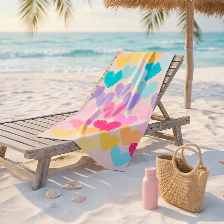 Toalla De Playa Infantil Cora 71x148 Cm