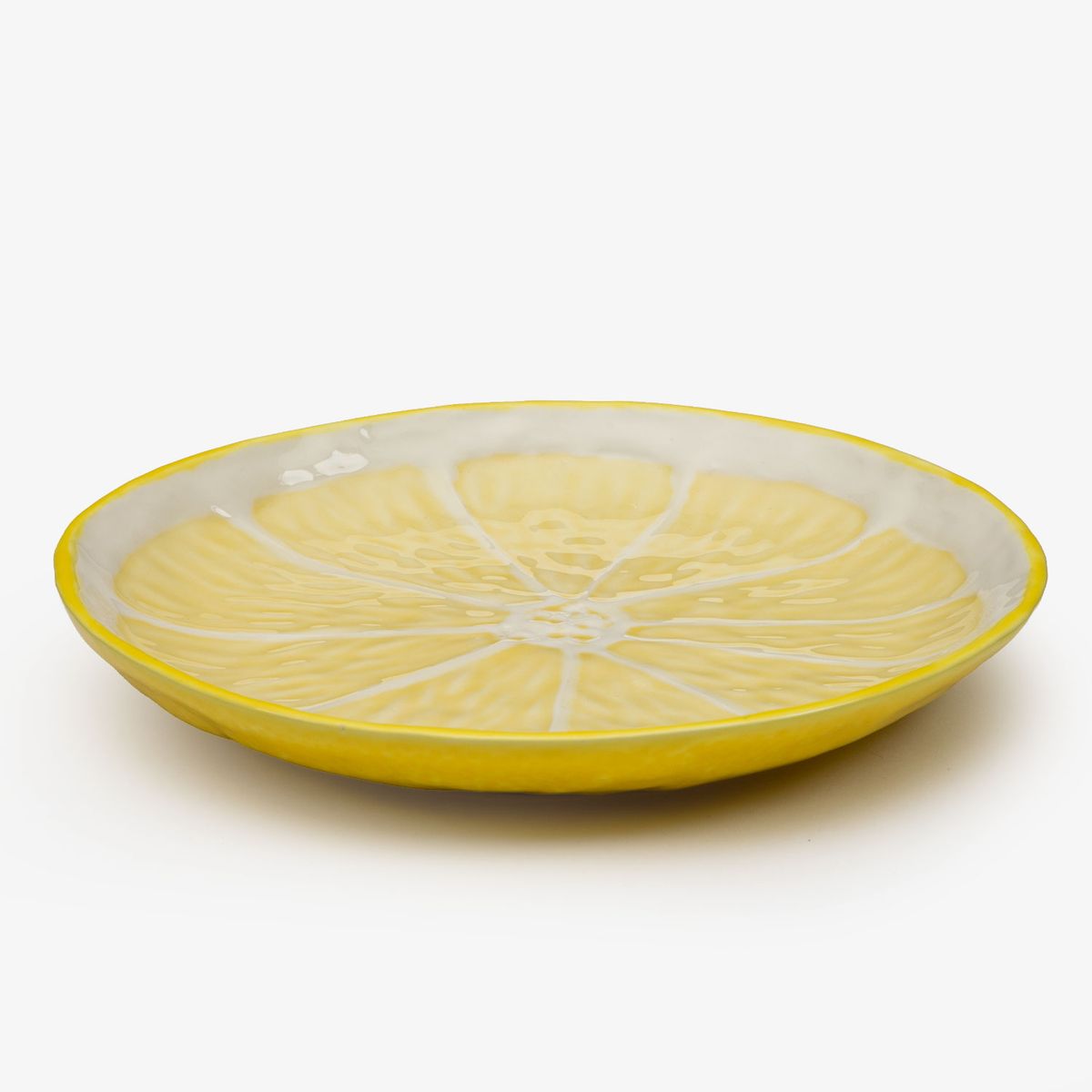 BORDALLO - Plato Cerámica 20 cm Limones Bordallo