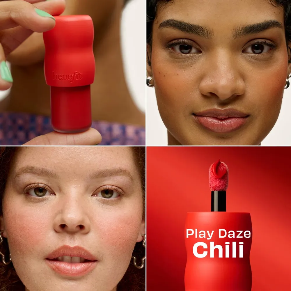 Benefit Play Daze Liquid Blush Chili, foto 8