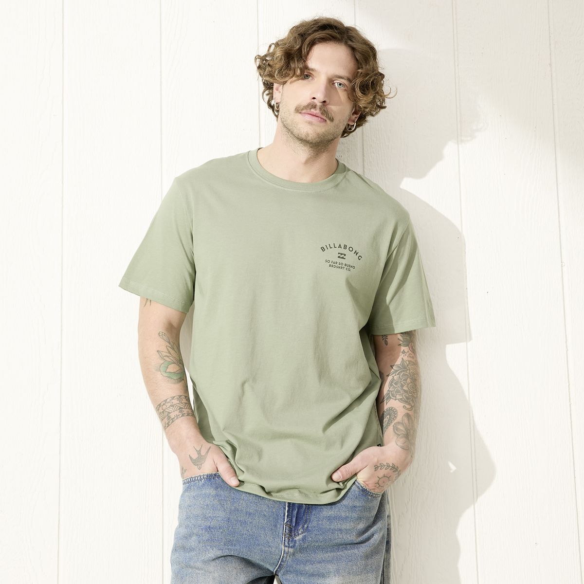 BILLABONG - Polera Manga Corta Hombre Billabong
