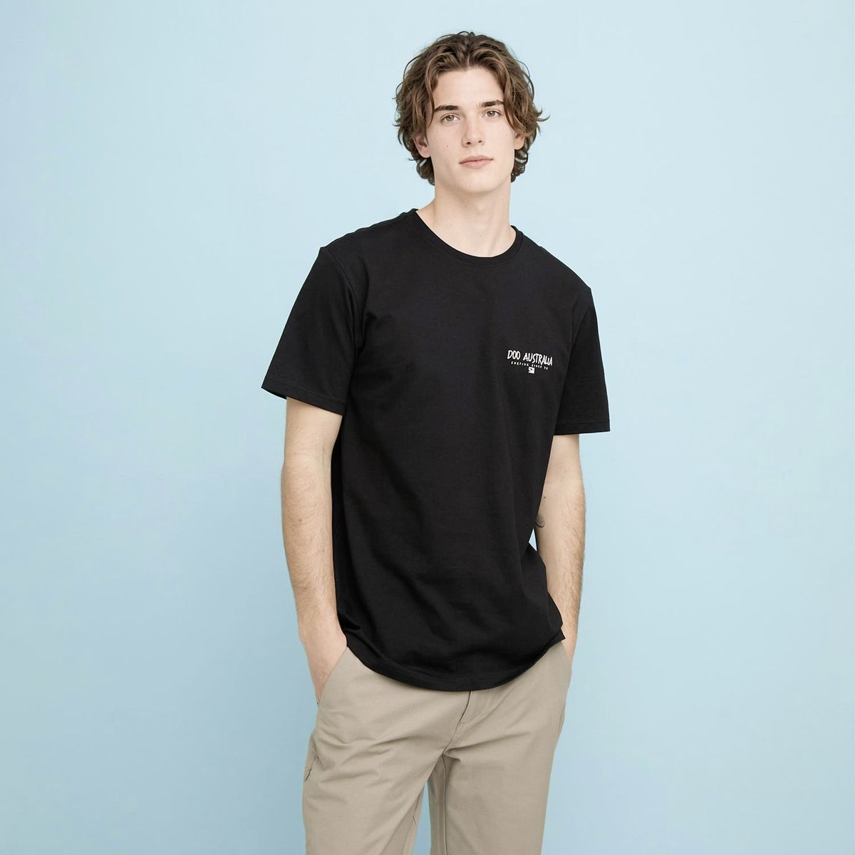 DOO AUSTRALIA - Polera Manga Corta Hombre Doo Australia