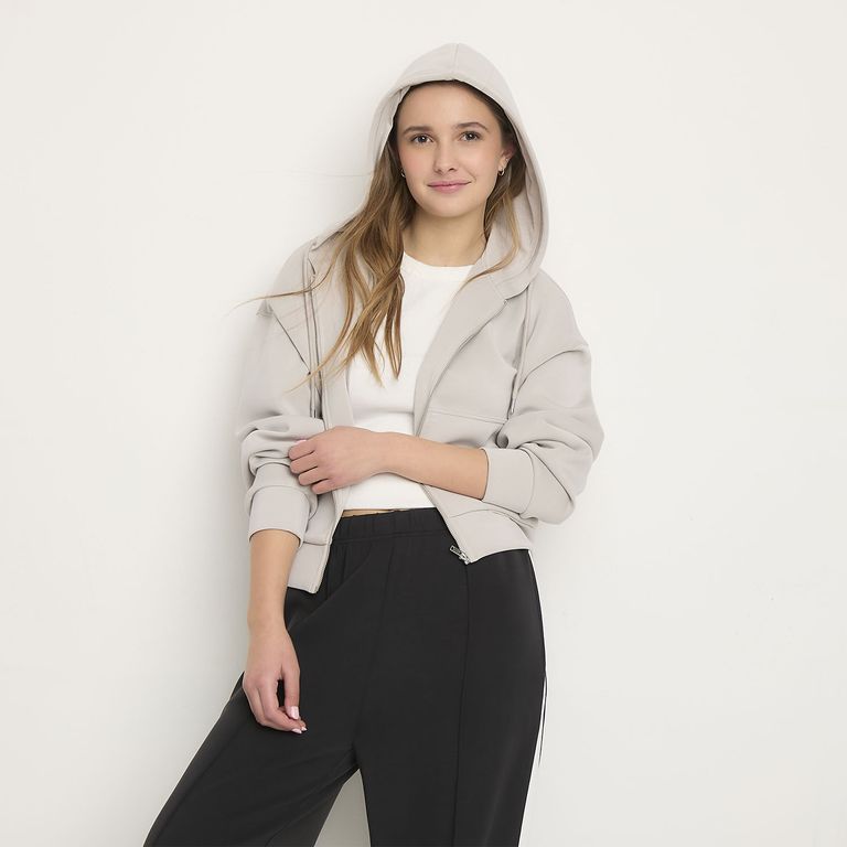 Polerón Hoodie con Cierre Mujer