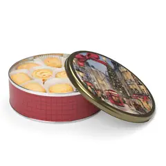 DANESITA - Lata De Galletas Aldeas Navidad 454Gr (color del producto al azar)