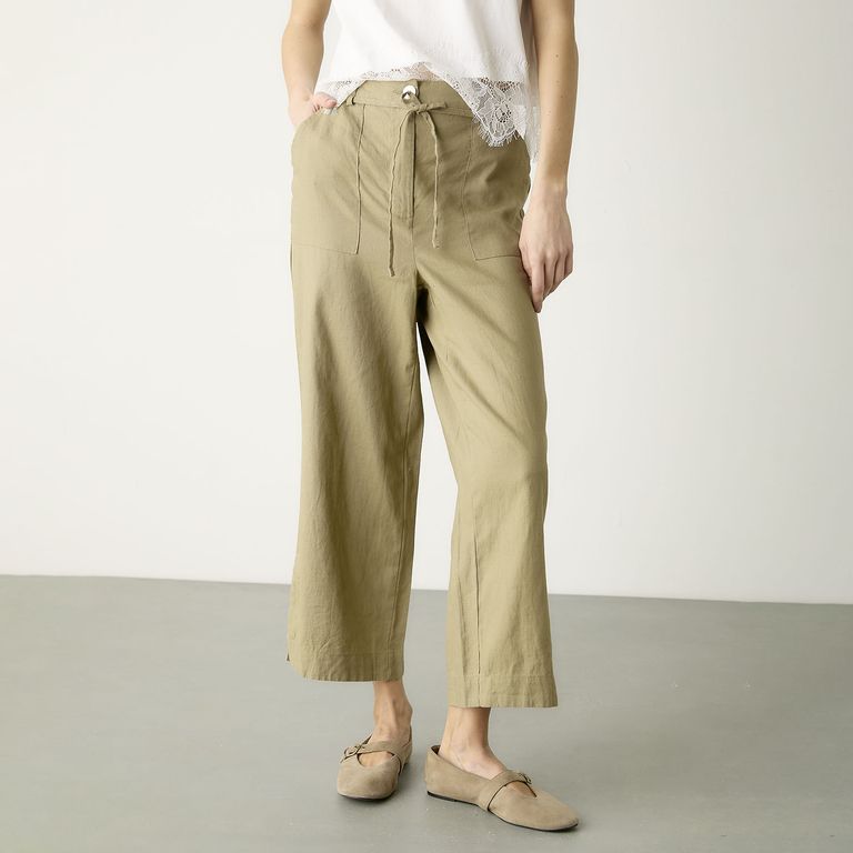 Pantalón Tiro Alto Mujer