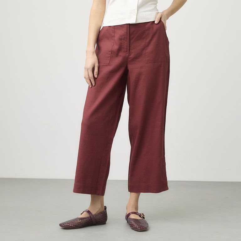 Pantalón Tiro Alto Mujer