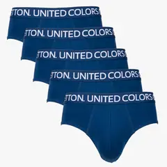 BENETTON - Pack 5 Slips Algodón Hombre