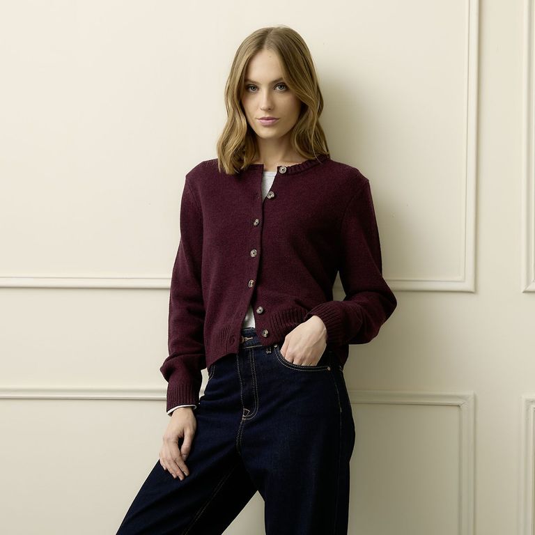 Chaleco 100% Lana Merino Mujer