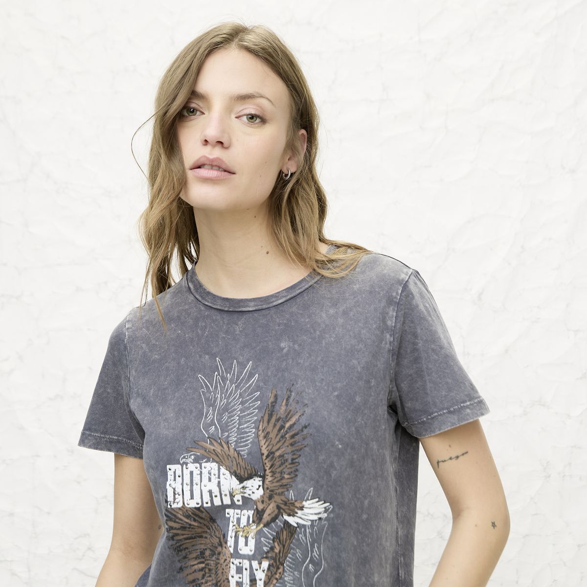 AMERICANINO - Polera Manga Corta Mujer Americanino