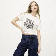 AMERICANINO - Polera Manga Corta Mujer