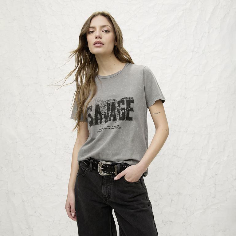 Polera Manga Corta Mujer