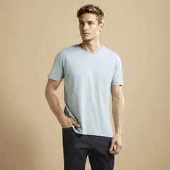 WOLF&HANK - Polera Manga Corta 100% Algodón Pima Hombre Wolf and Hank