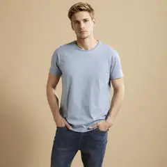 WOLF&HANK - Polera Manga Corta 100% Algodón Pima Hombre Wolf and Hank