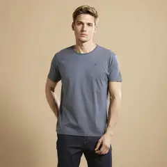 WOLF&HANK - Polera Manga Corta 100% Algodón Pima Hombre Wolf and Hank