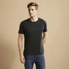 WOLF&HANK - Polera Manga Corta 100% Algodón Pima Hombre Wolf and Hank