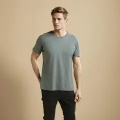 WOLF&HANK - Polera Manga Corta 100% Algodón Pima Hombre Wolf and Hank