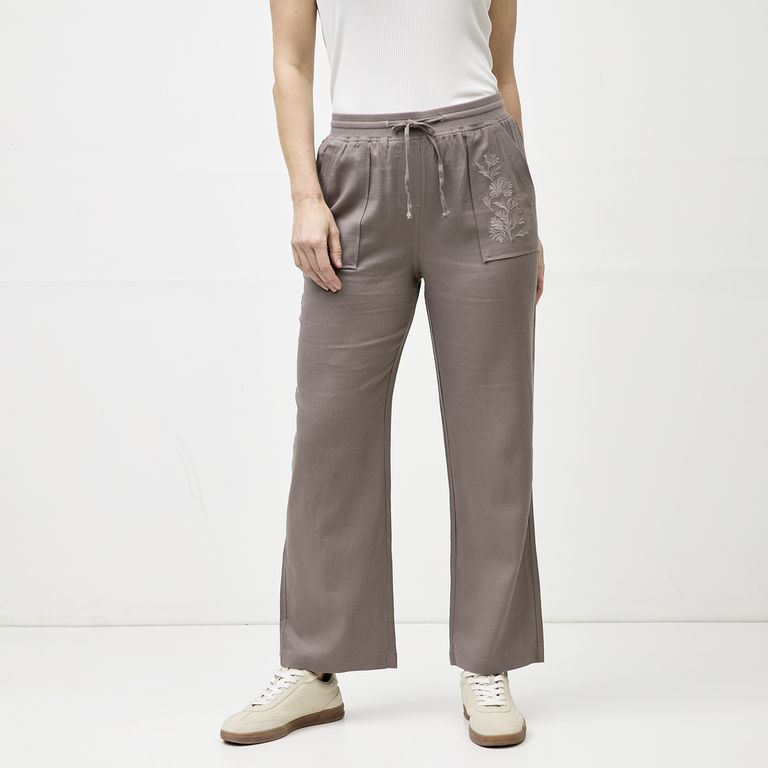 Pantalón Tiro Alto Mujer