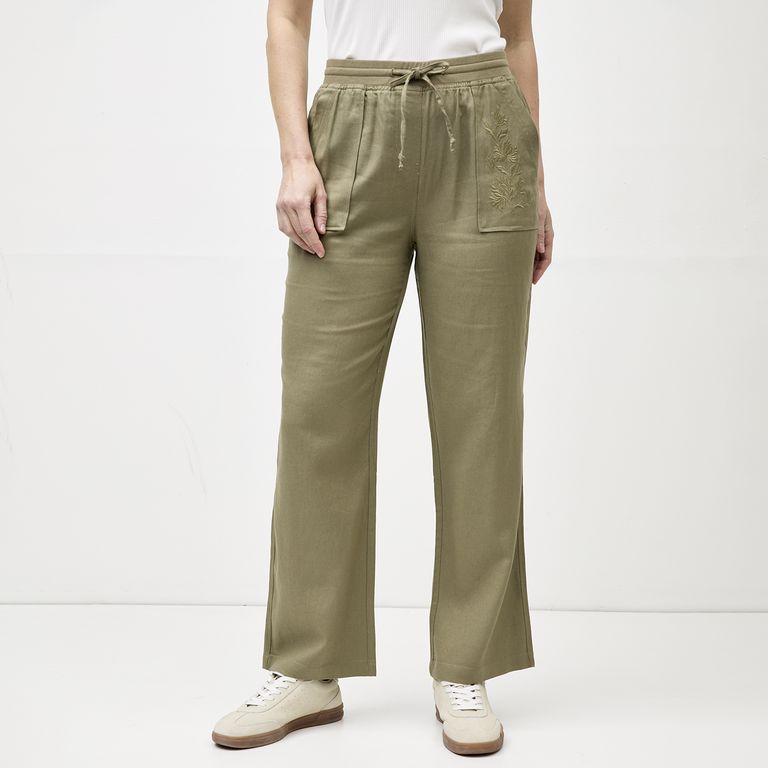 Pantalón Tiro Alto Mujer