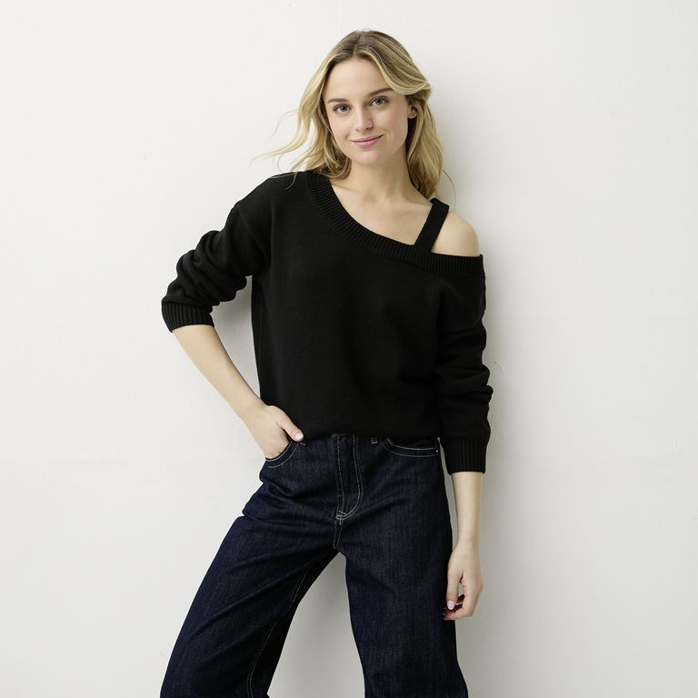 Sweater Cut Out Mujer