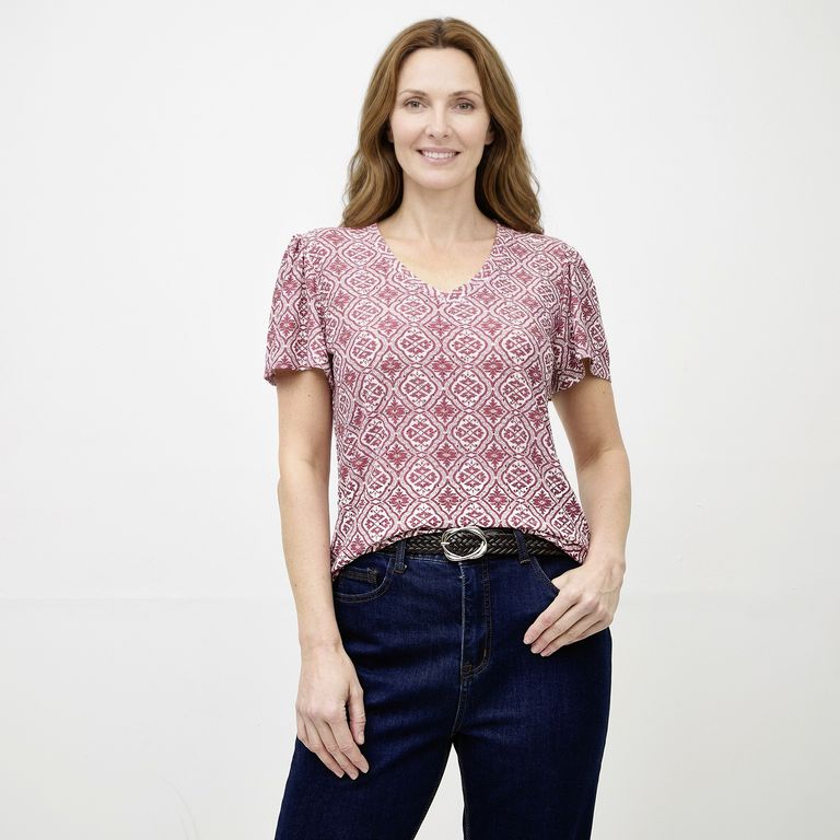 Polera Manga Corta Mujer