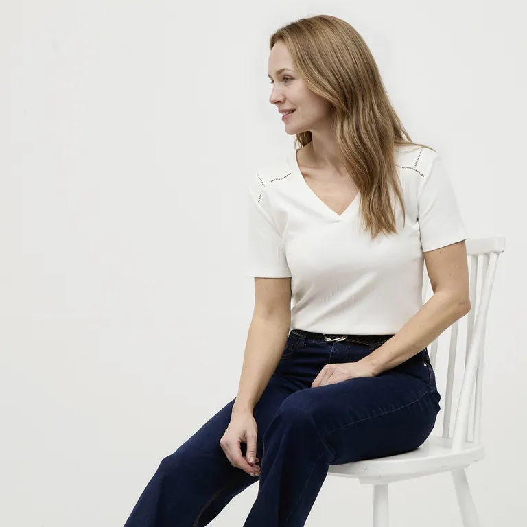 Polera Manga Corta Mujer