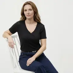 NEWPORT - Polera Manga Corta Mujer