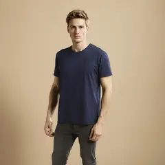WOLF&HANK - Polera Manga Corta 100% Algodón Pima Hombre Wolf and Hank