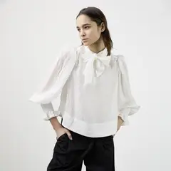 BASEMENT - Blusa Lazo Cuello Mujer
