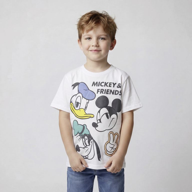 Polera Niño Mickey Mouse