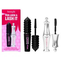 BENEFIT - Mini Mascara De Pestañas Y Gel De Cejas Pop, Lock & Lash It Kit