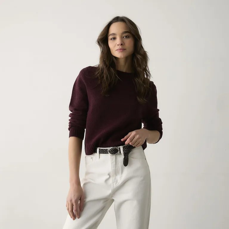 Sweater 100% Lana Merino Mujer