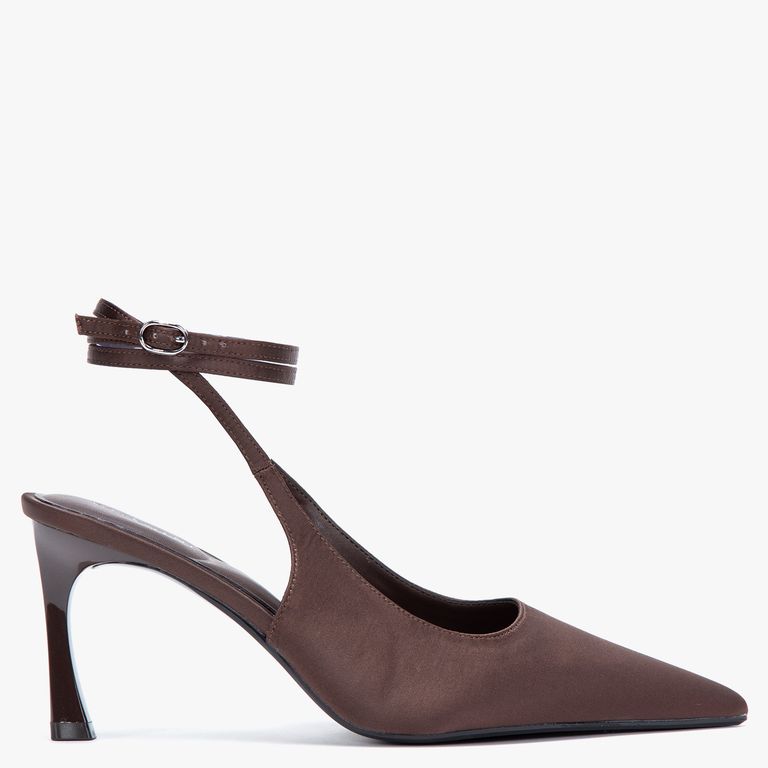 Zapato Formal Mujer Café