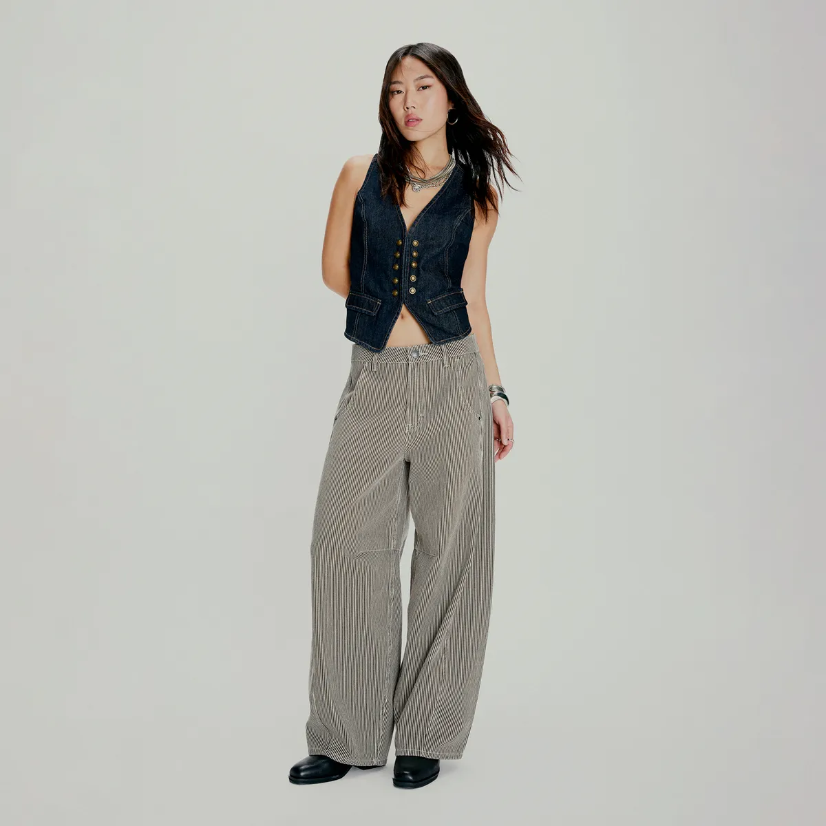 AMERICANINO - Pantalón Balloon Mujer Americanino
