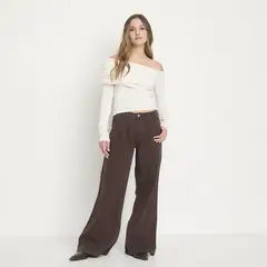 SYBILLA - Jeans Tiro Medio Mujer