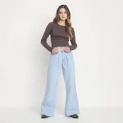 SYBILLA - Jeans Tiro Medio Mujer