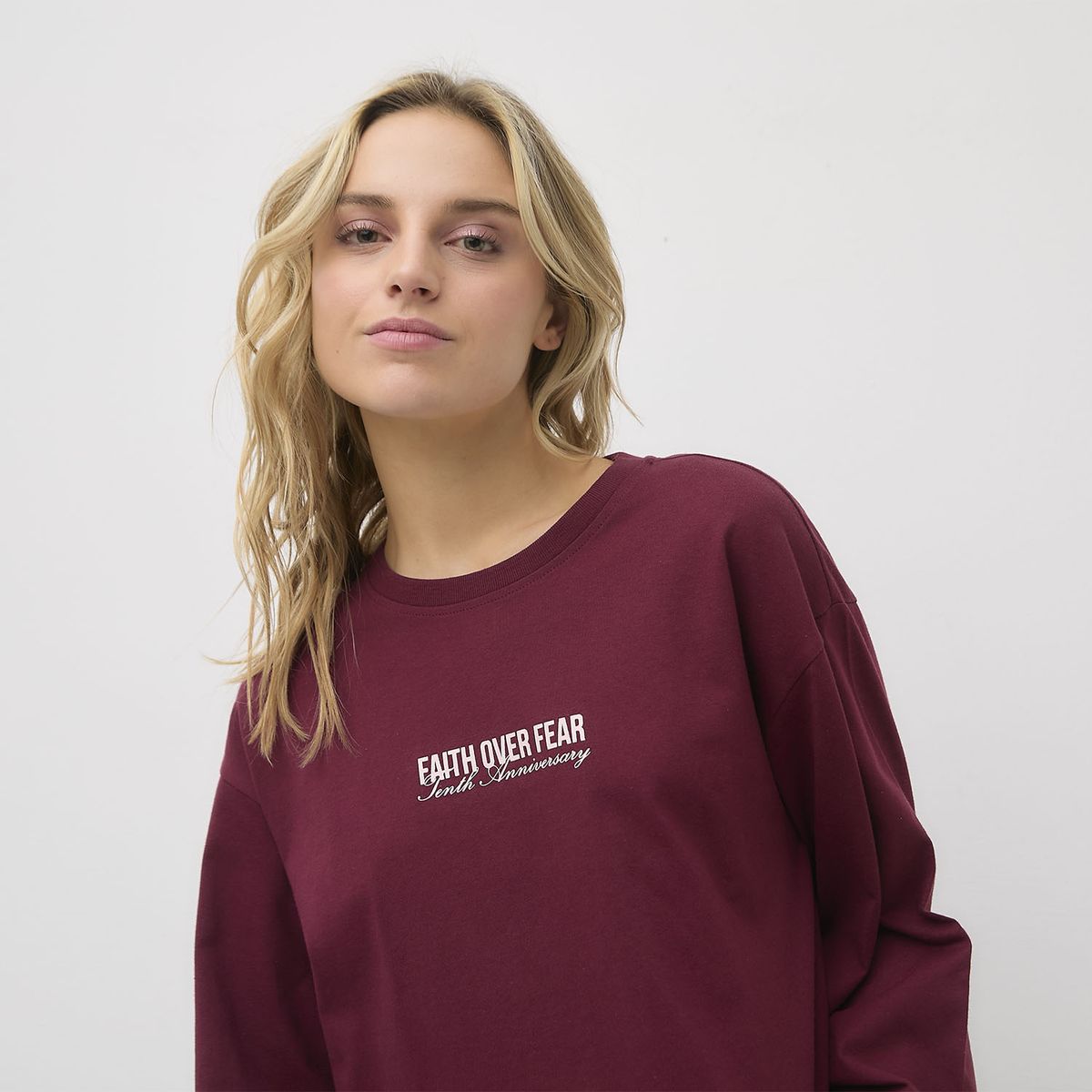 SYBILLA - Polera Manga Larga Mujer Sybilla