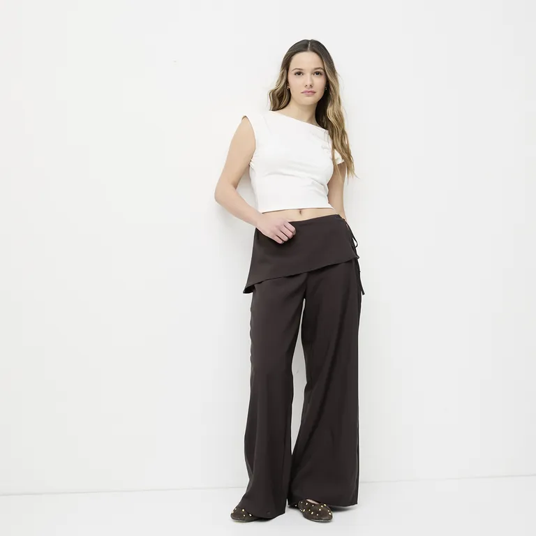 Pantalón Tiro Medio Mujer
