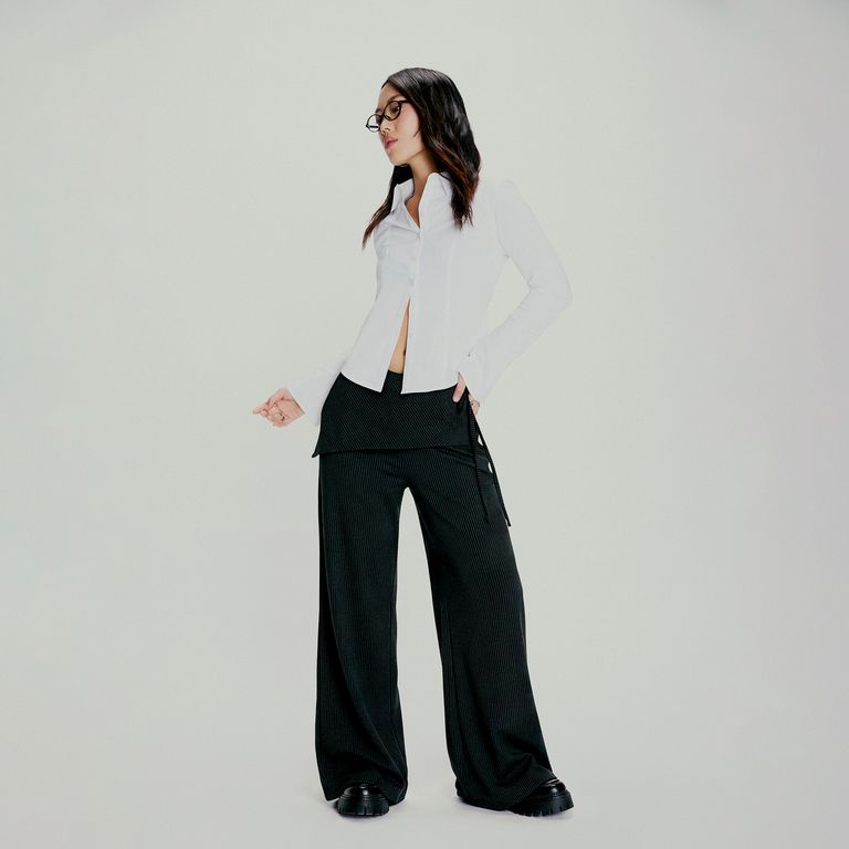 Pantalón Tiro Medio Mujer