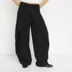 SYBILLA - Pantalón Tiro Medio Mujer