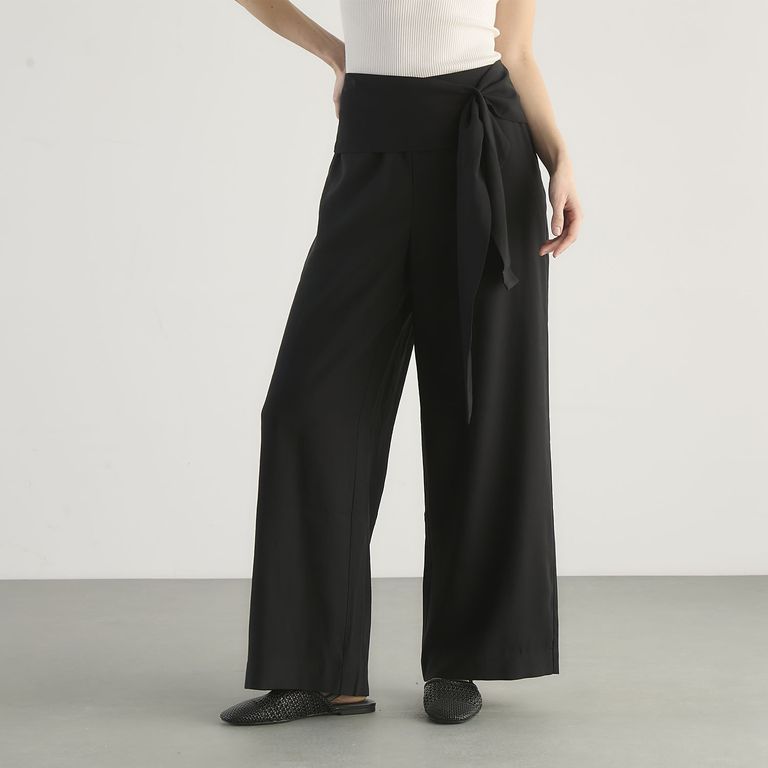 Pantalón Lazo Tiro Alto Mujer