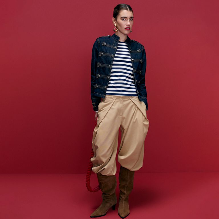 Pantalón Pinzas Mujer
