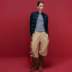BASEMENT - Pantalón Pinzas Mujer