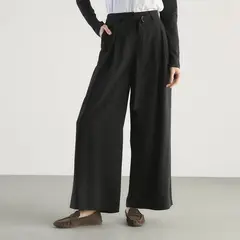 BASEMENT - Pantalón Lazo Tiro Alto Mujer
