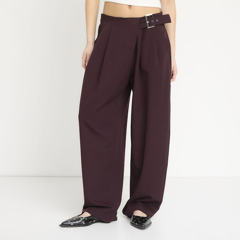Pantalón Tiro Medio Mujer